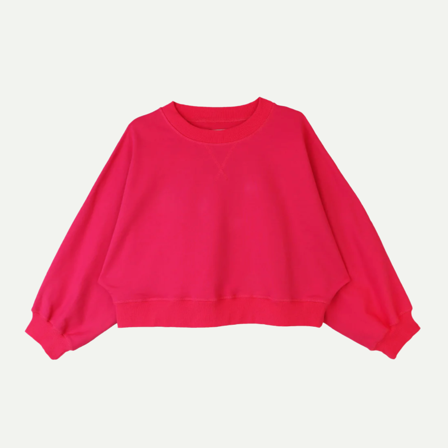 L.F. Markey Fuchsia Crispin Sweatshirt