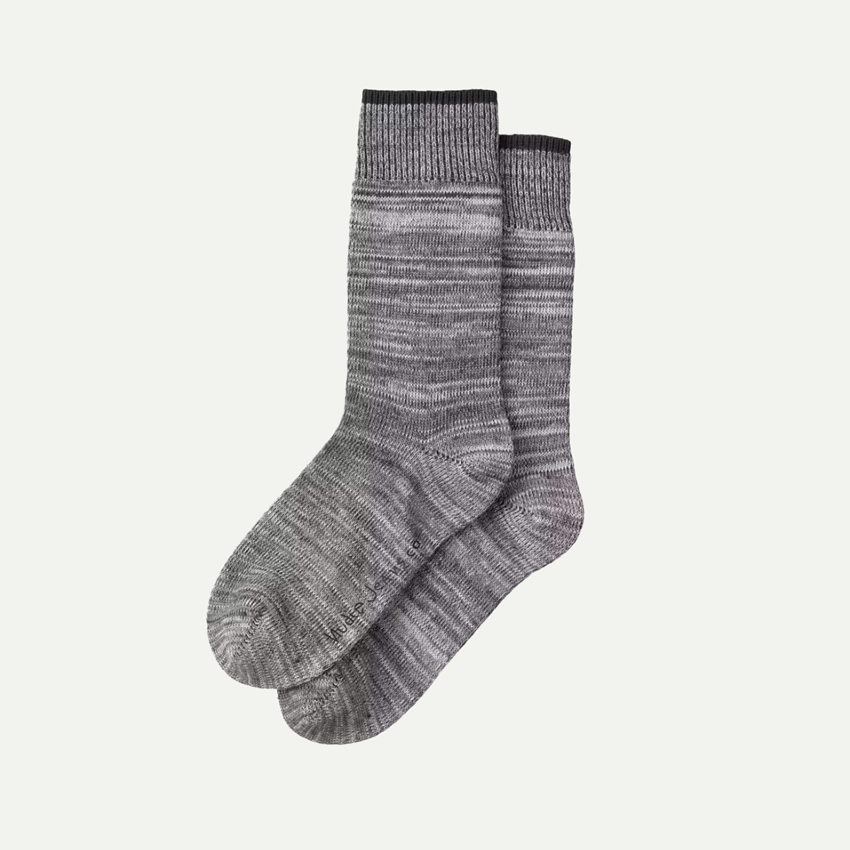 Nudie Dark Grey Rasmusson Multi Yarn Socks