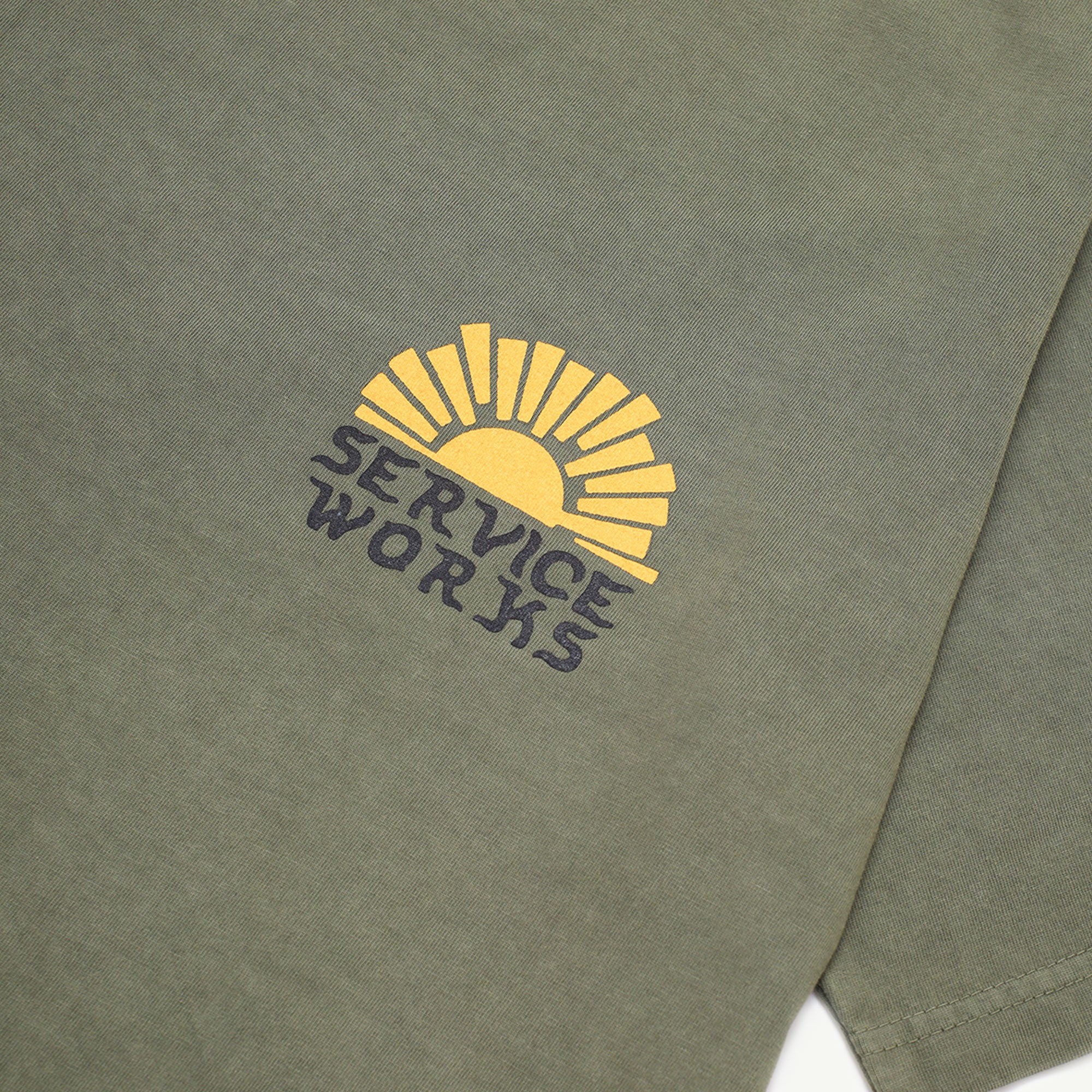 Service Works Olive Sunny Side Up T-Shirt