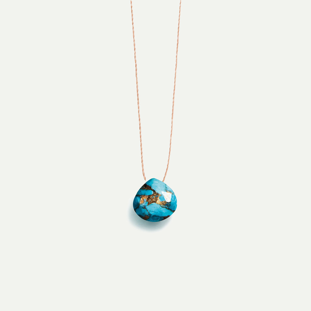 Wanderlust Life Mohave Turquoise Fine Cord Necklace