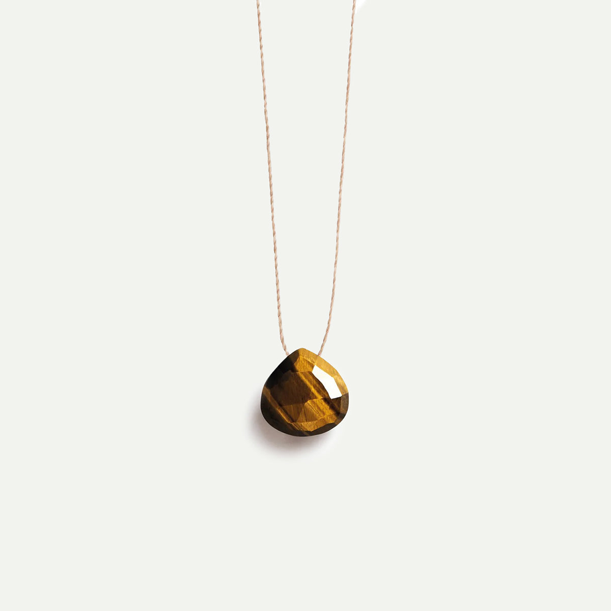 Wanderlust Life Tiger's Eye Fine Cord Necklace