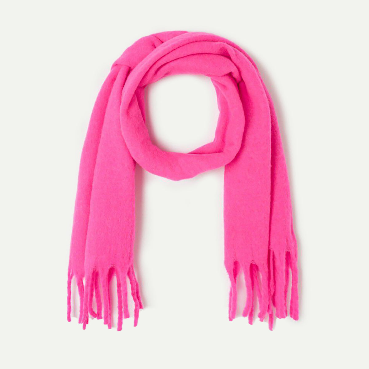 American Vintage Rose Fluo Zinaco Scarf