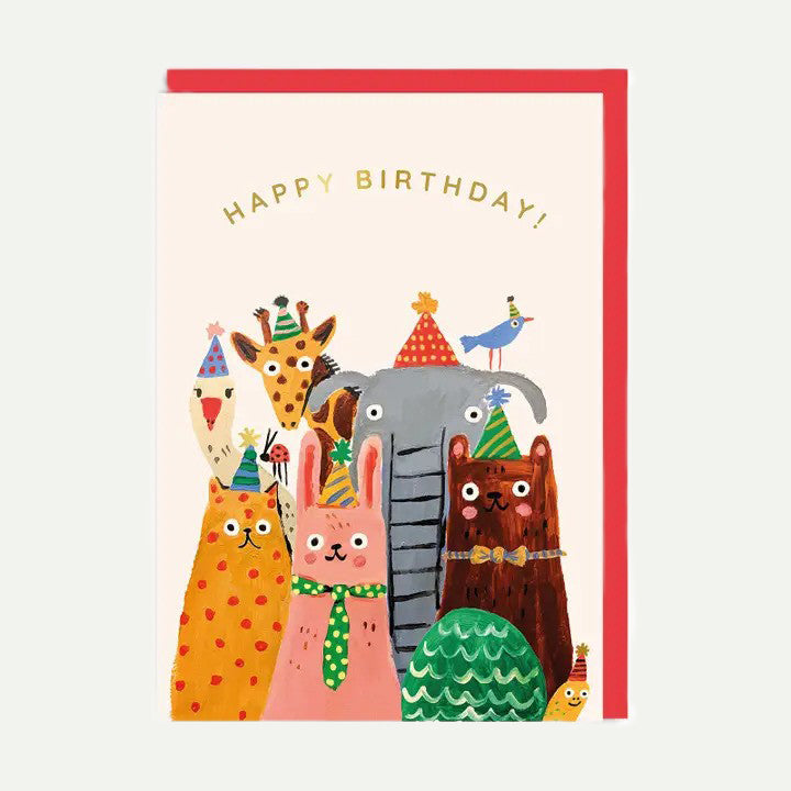 Ohh Deer Happy Birthday Animals Greeting Card