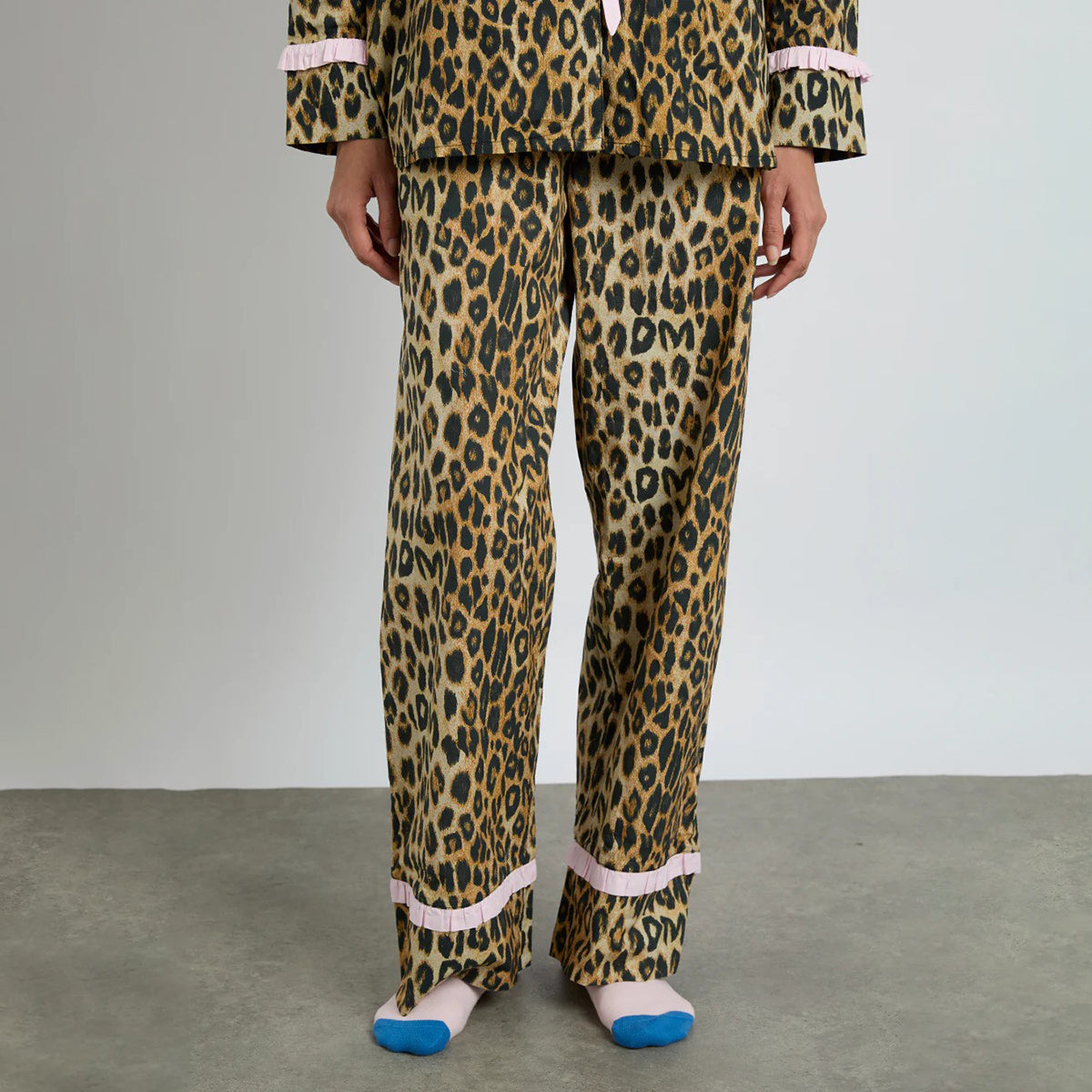 Damson Madder Leopard Print Antonella PJ Set