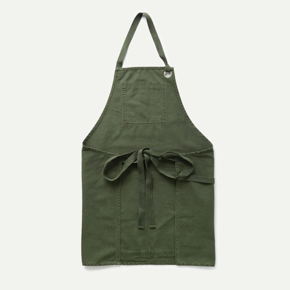 Service Works Olive Canvas Apron