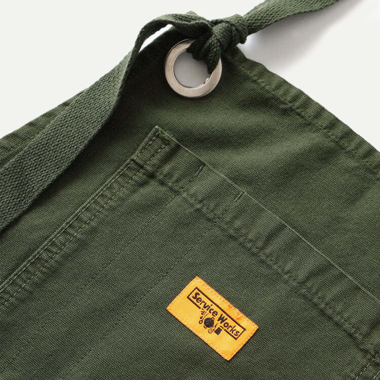 Service Works Olive Canvas Apron