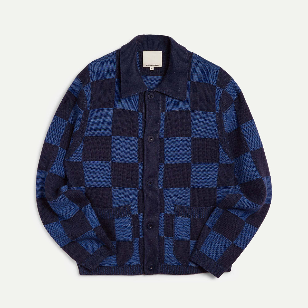 YMC Blue Baker Cardigan