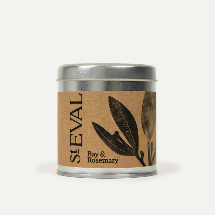 St. Eval Bay & Rosemary Scented Tin Candle