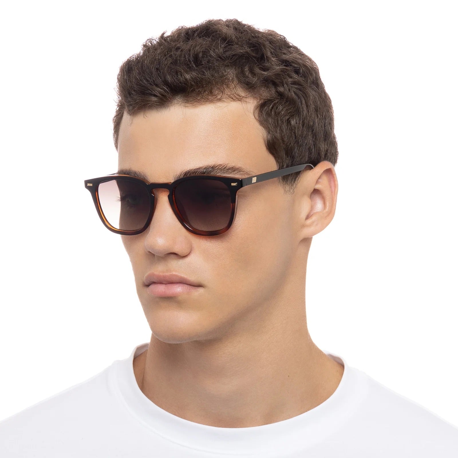 Le Specs No Biggie Black/Tort Sunglasses