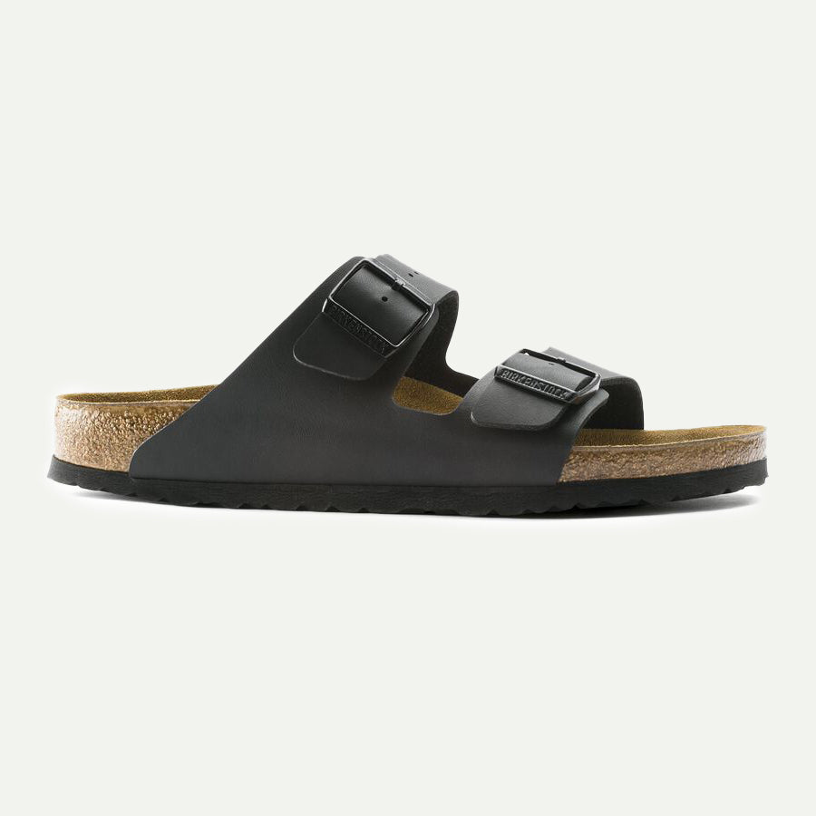 Birkenstock Black Men's Arizona Birko-Flor Sandals