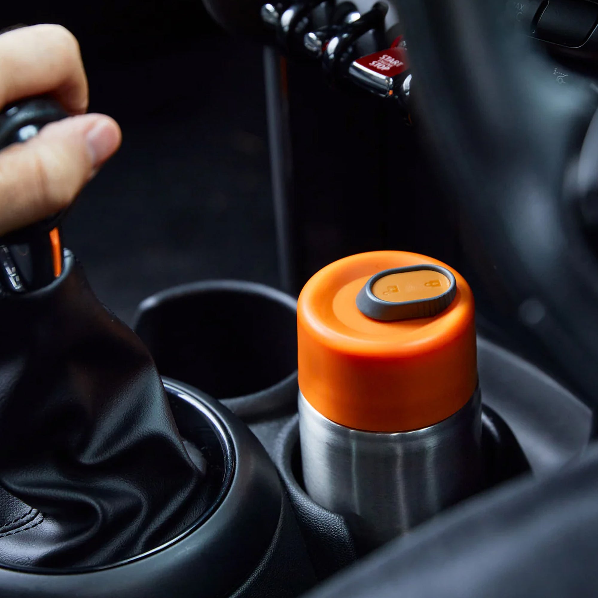 Black + Blum Orange Insulated Travel Mug