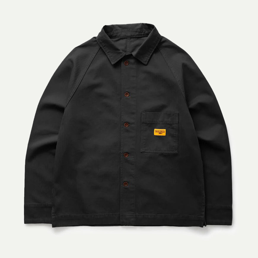 Service Works Black Herringbone FOH Jacket