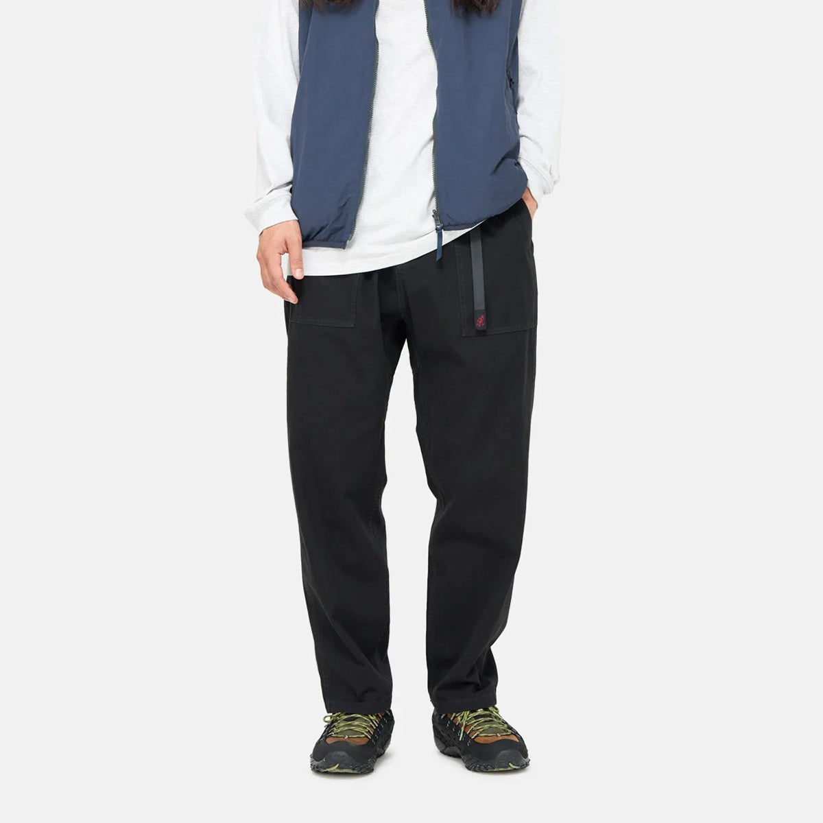 Gramicci Black Loose Tapered Ridge Pant