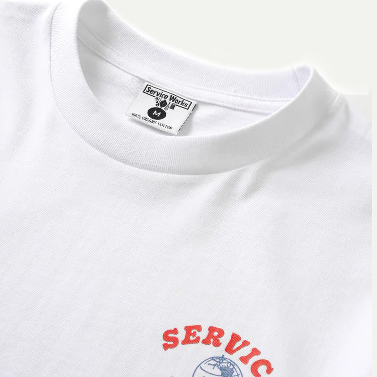 Service Works White Chefswear Tee