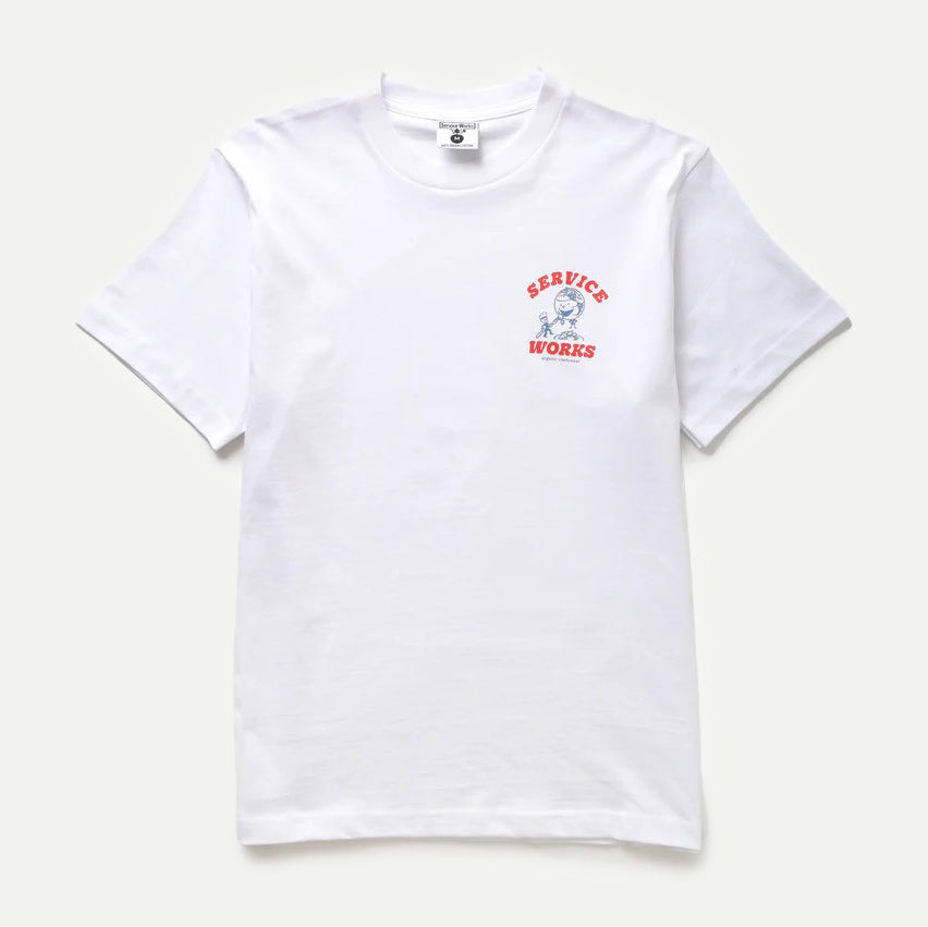 Service Works White Chefswear Tee