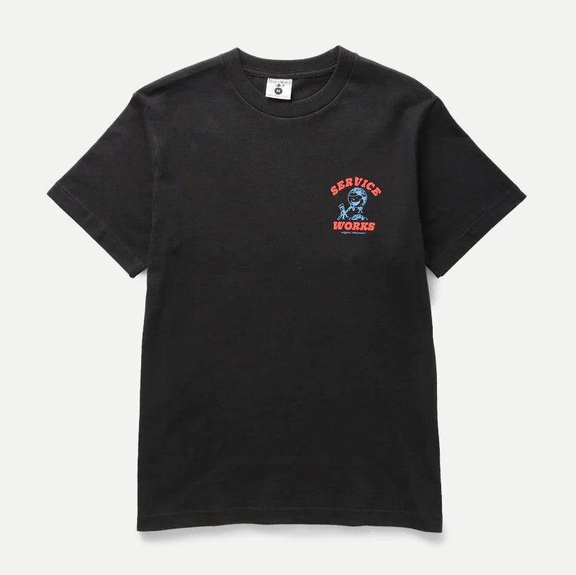 Service Works Black Organic Chefswear Tee