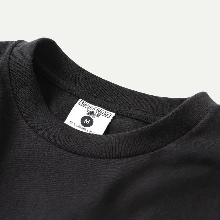 Service Works Black Organic Chefswear Tee