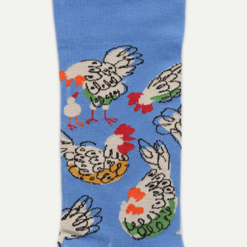 Bonne Maison Aegean Chickens Sock