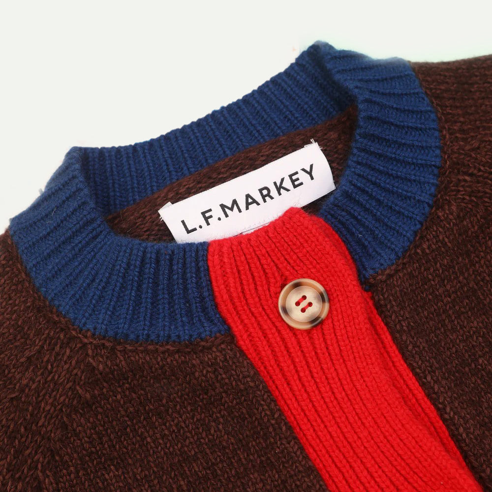 L.F. Markey Chocolate Ives Cardigan