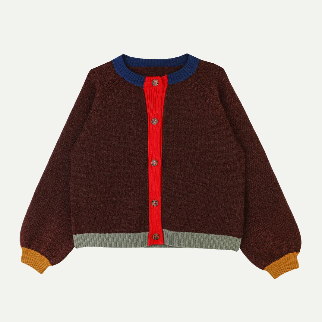 L.F. Markey Chocolate Ives Cardigan