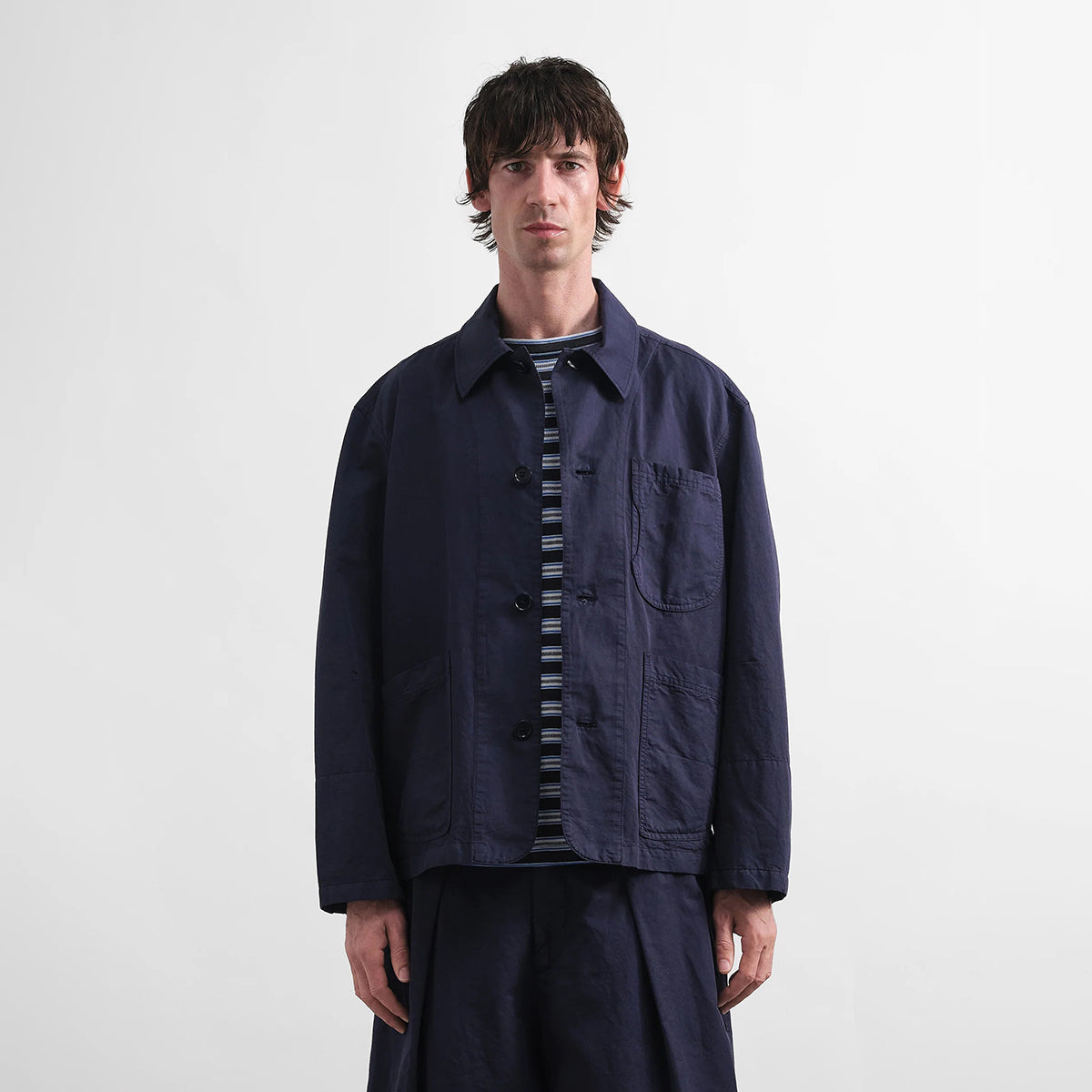 YMC Navy Construction Jacket