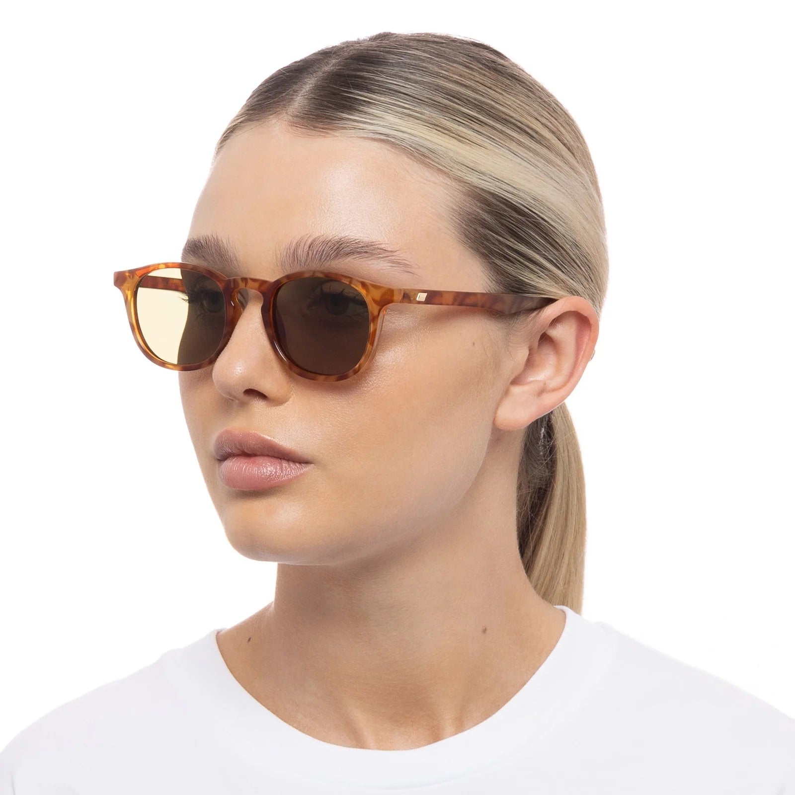 Le Specs Club Royale Vintage Tort Sunglasses