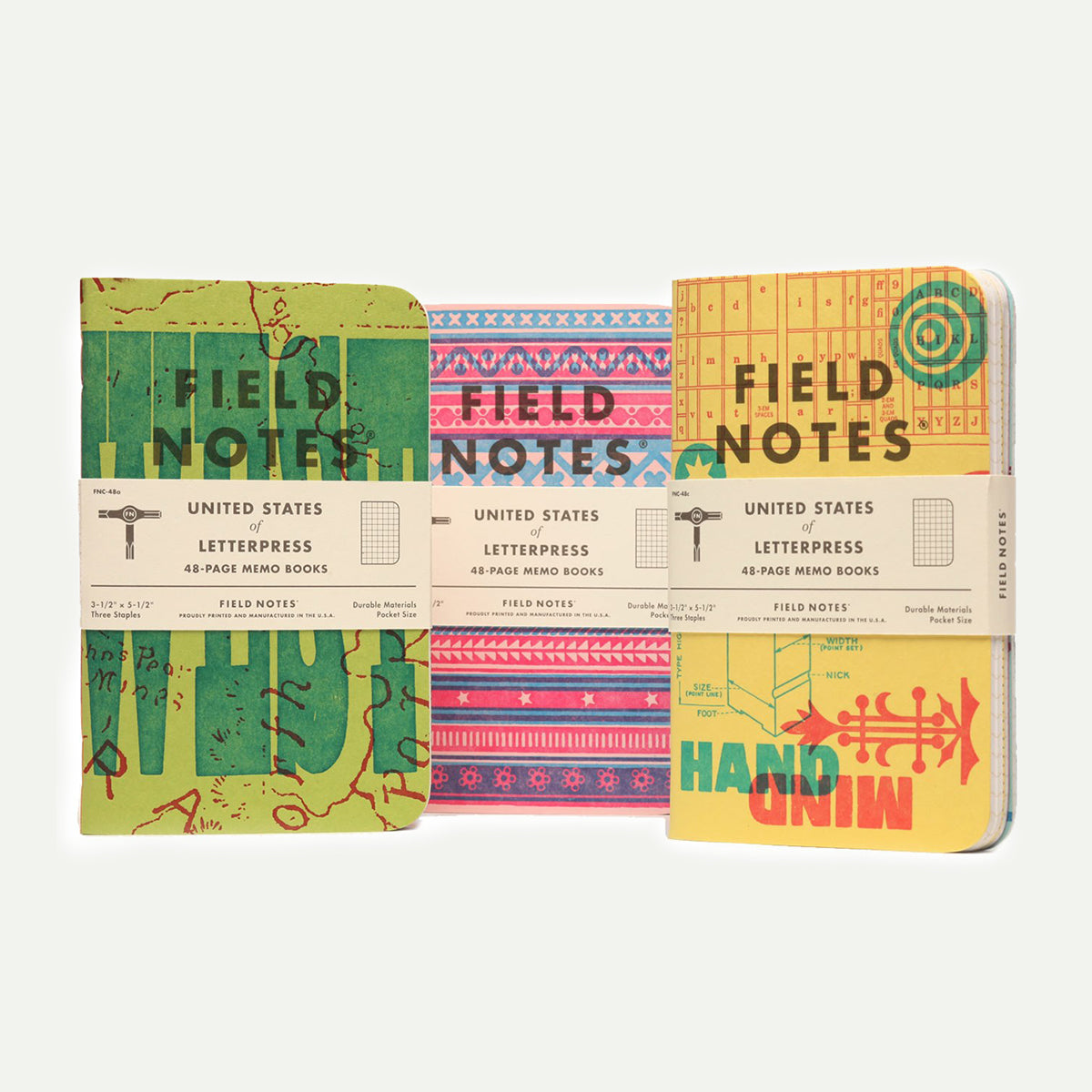 Field Notes Hatch 3-Pack Memo Books