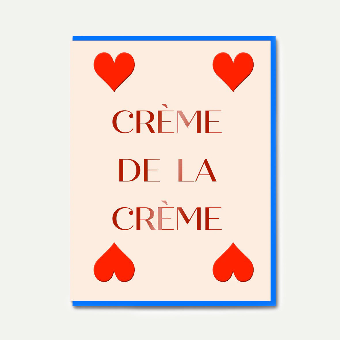 1973 Créme de la Créme Greeting Card