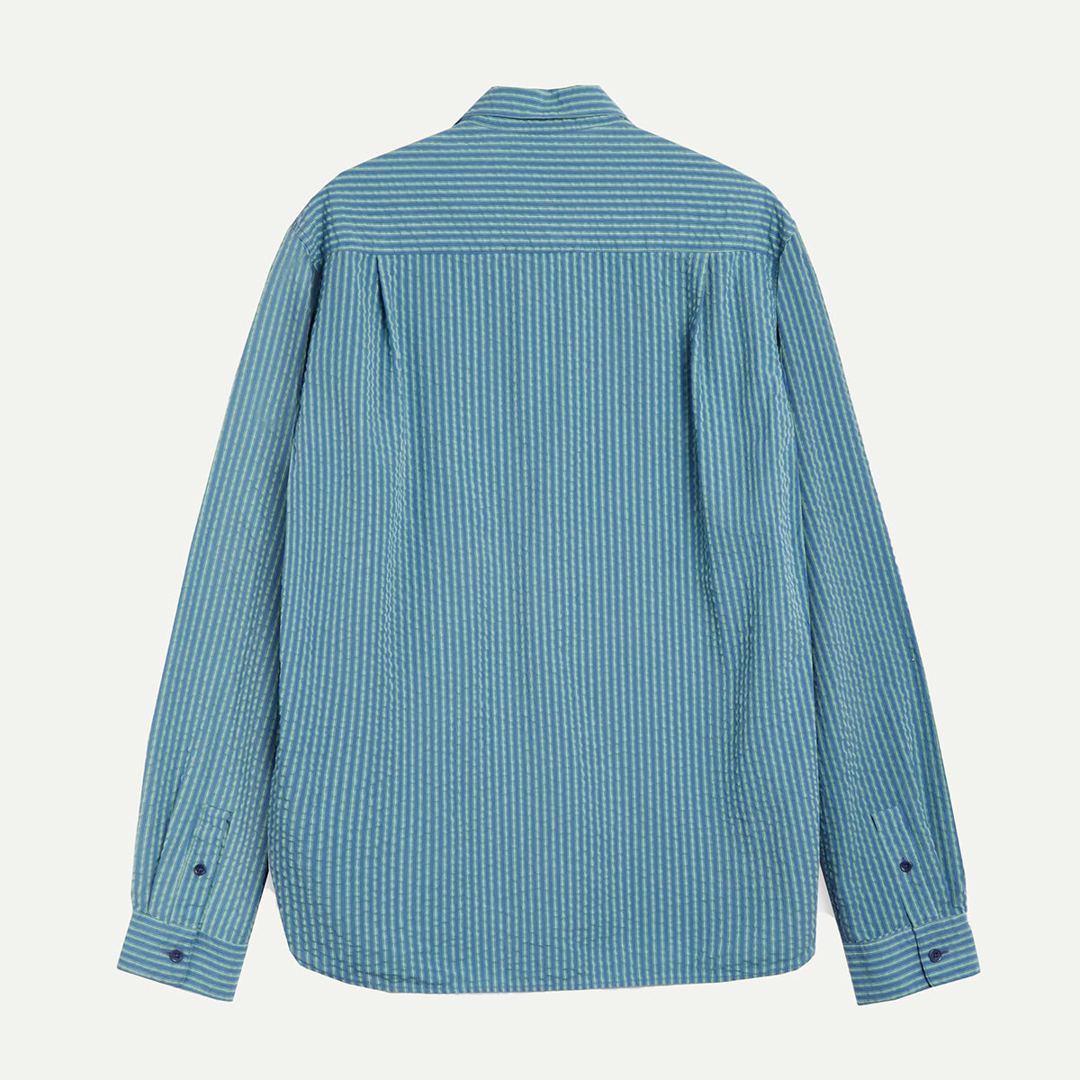 YMC Blue/Green Curtis Shirt