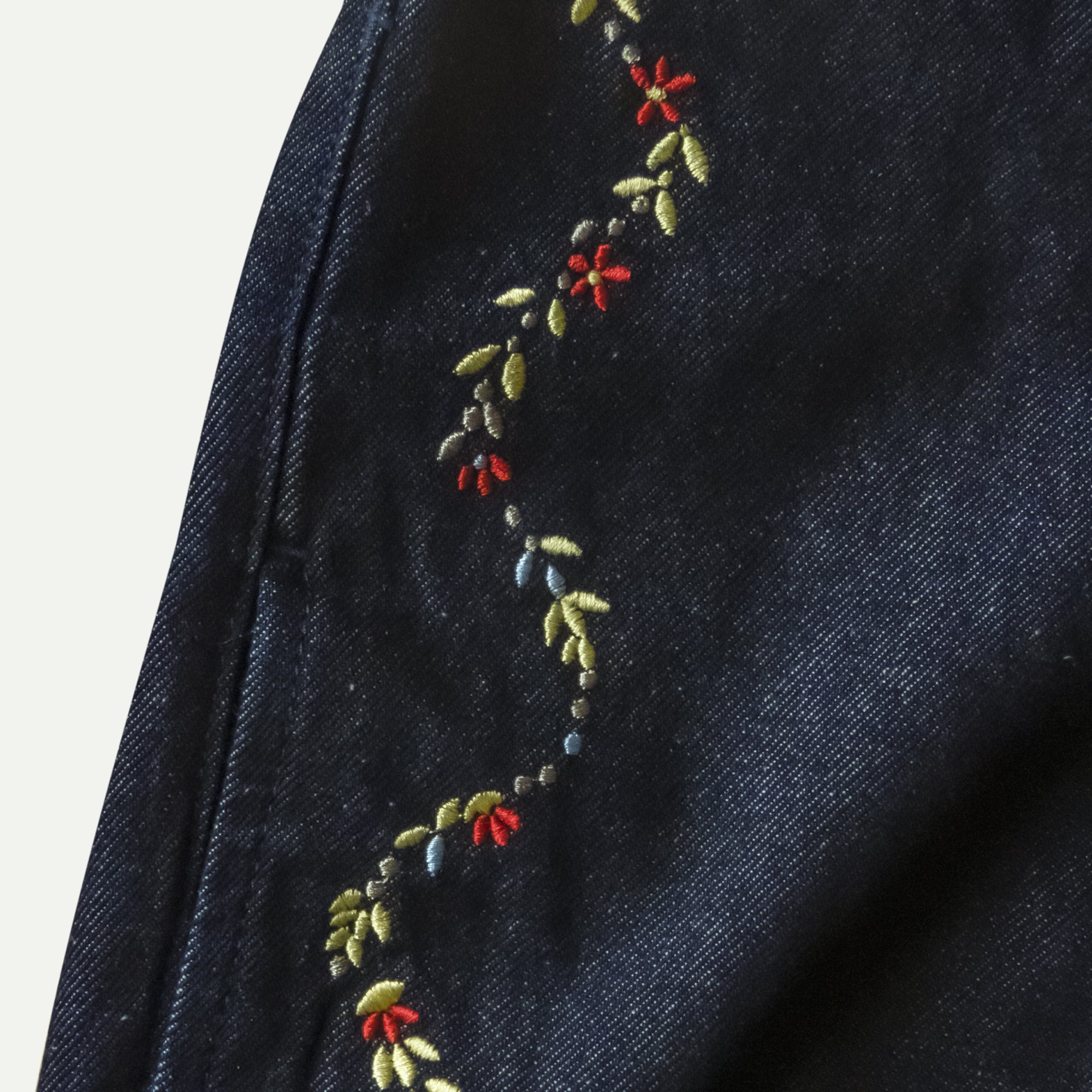 Damson Madder Embroidered Rafe Jean