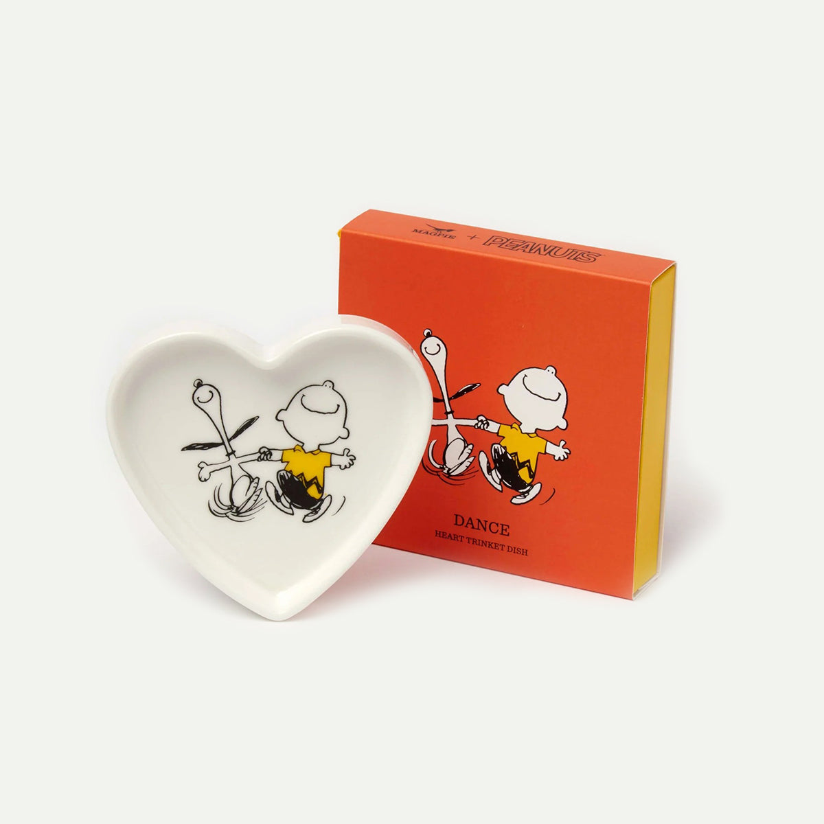 Magpie X Peanuts Dance Heart Trinket Dish