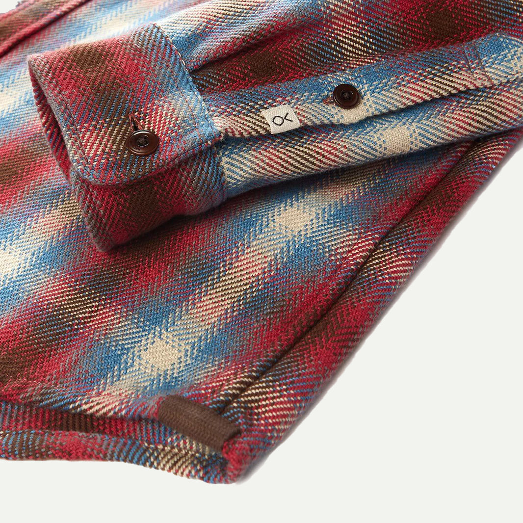 Outerknown Desert Sands Plaid Blanket Shirt