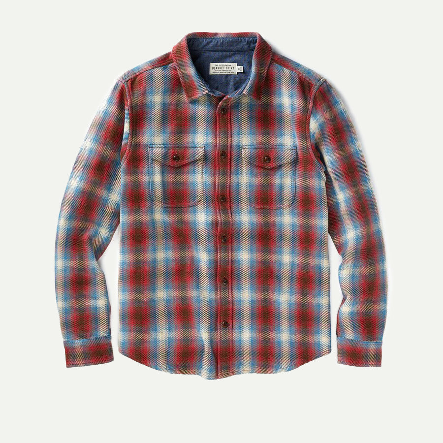 Outerknown Desert Sands Plaid Blanket Shirt