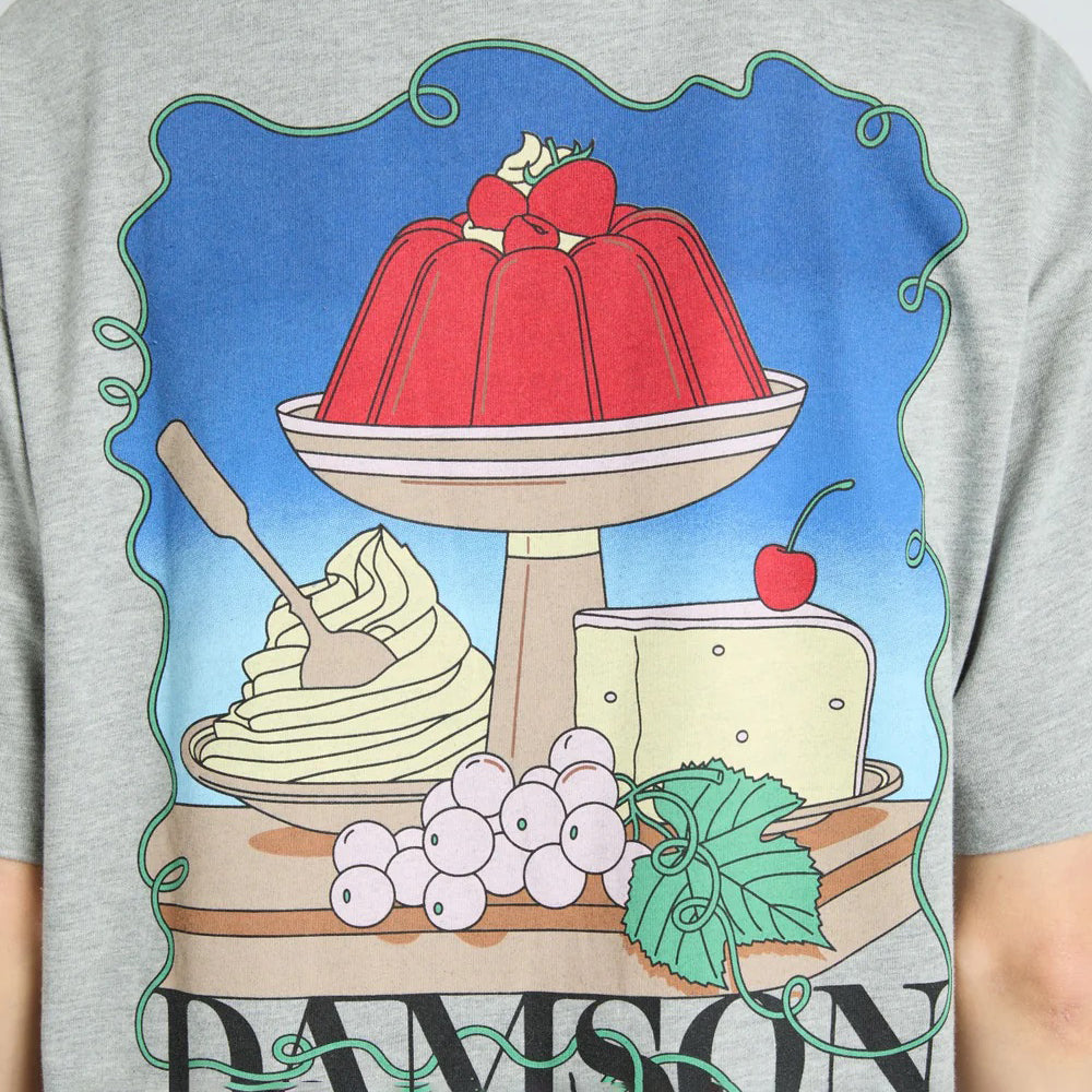 Damson Madder Grey Dessert Boyfriend T-Shirt