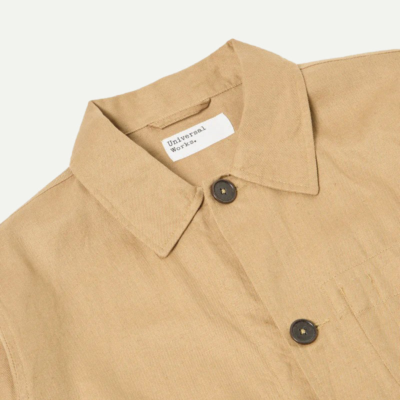 Universal Works Sand Linen Field Jacket