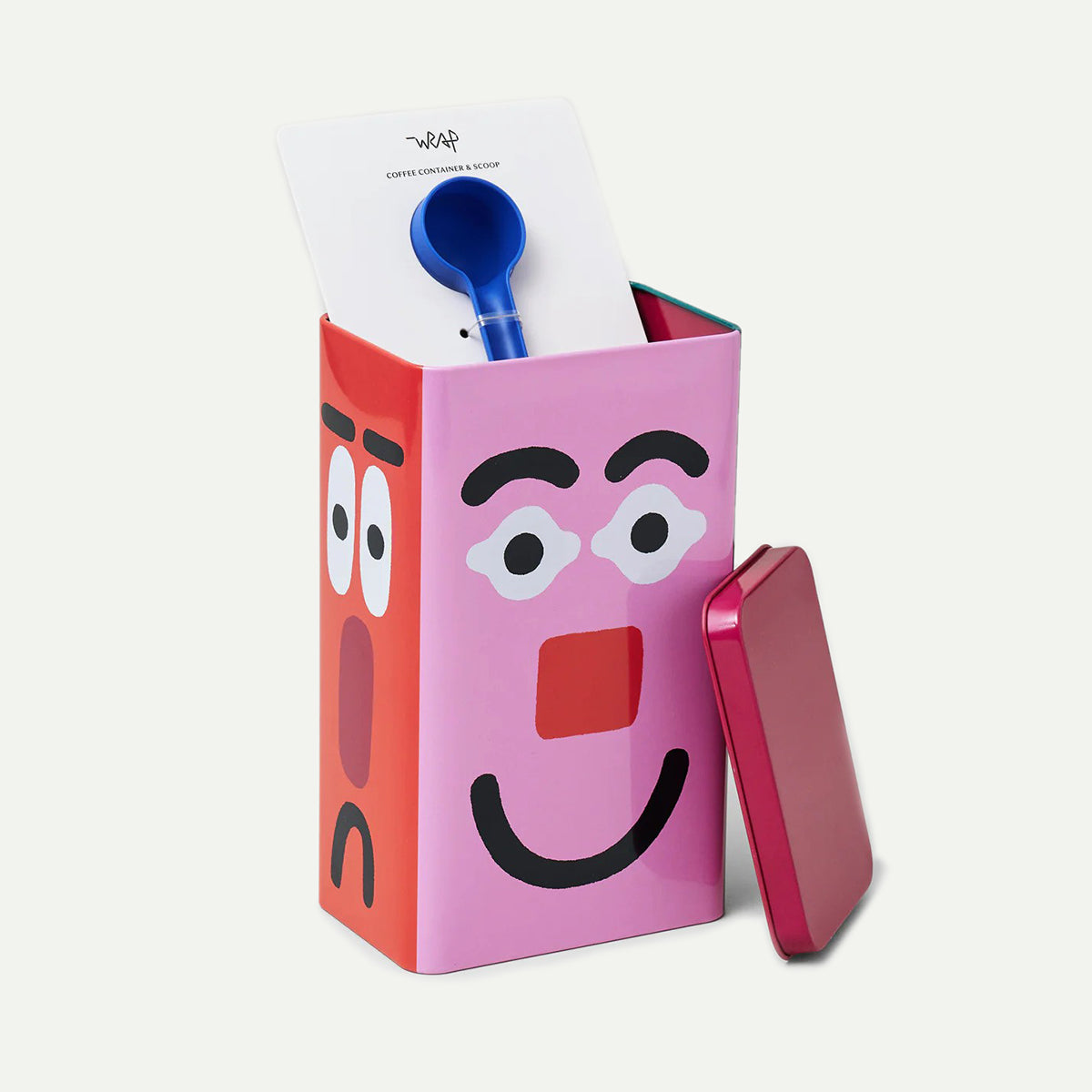 Wrap Faces Coffee Storage Tin
