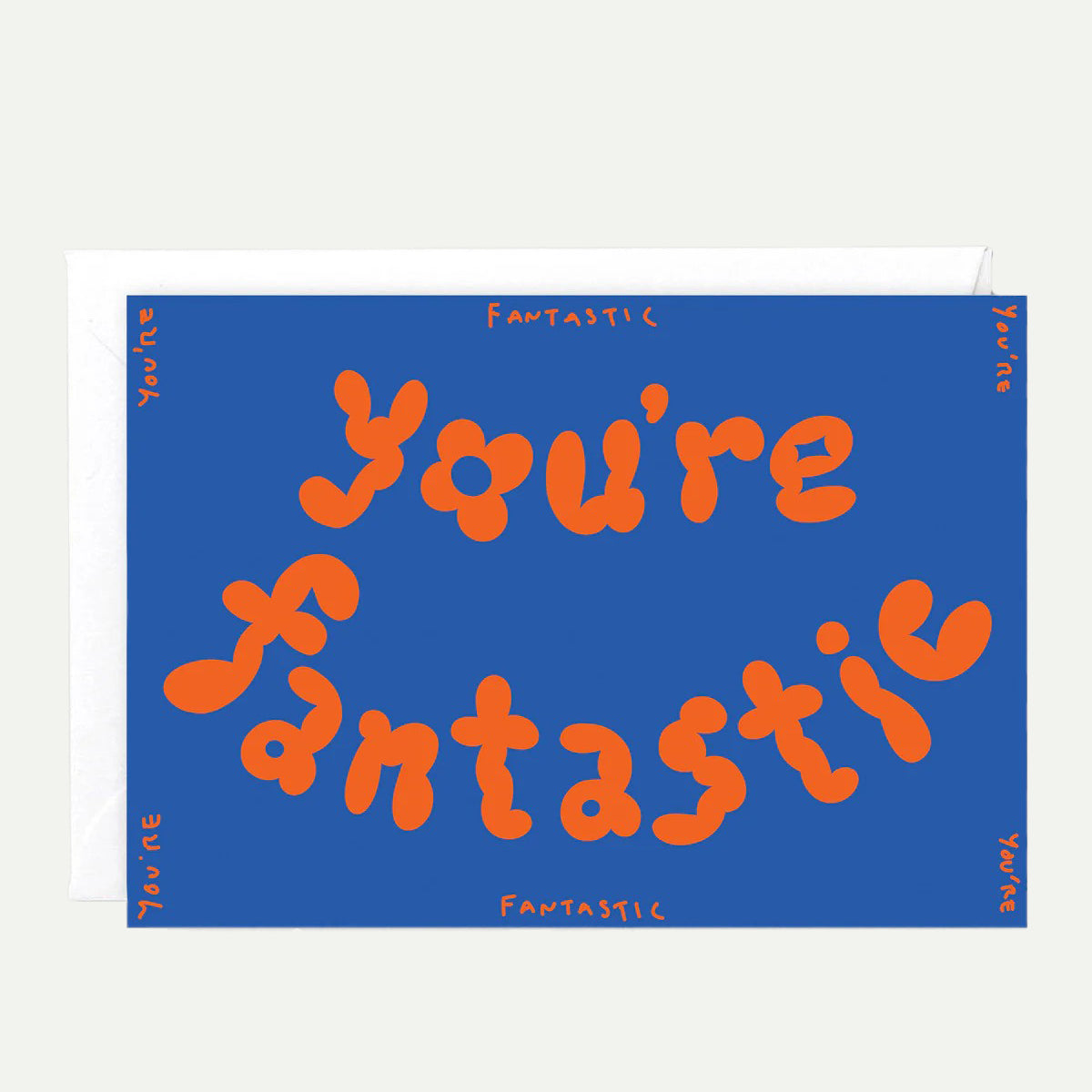 Wrap You're Fantastic Embossed Greeting Card