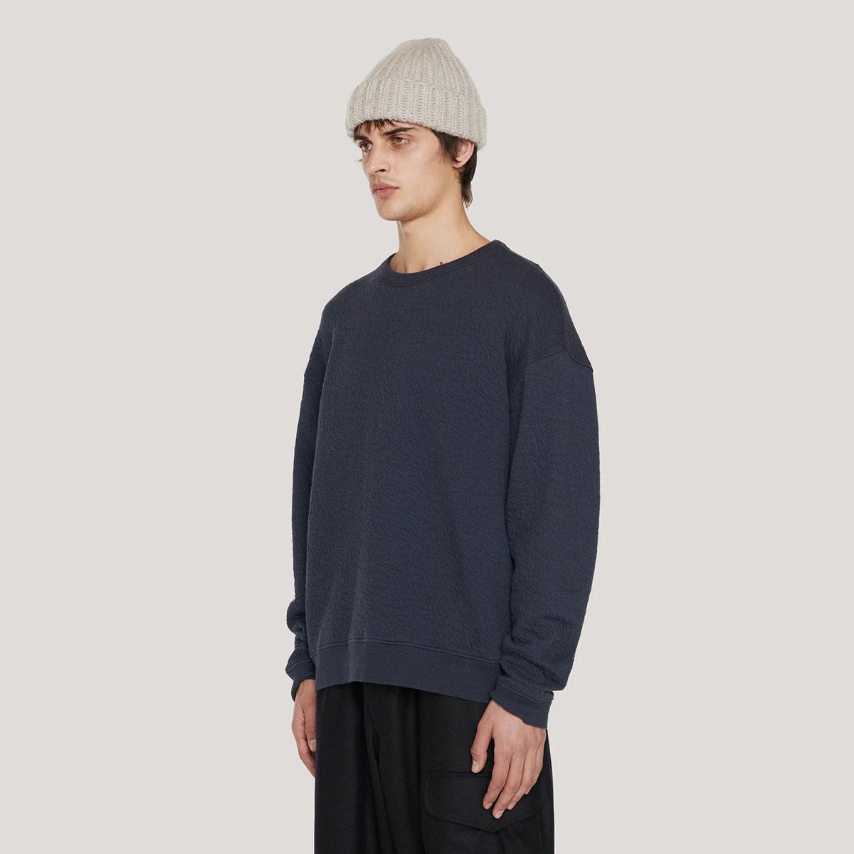 YMC Navy Fauss Sweatshirt