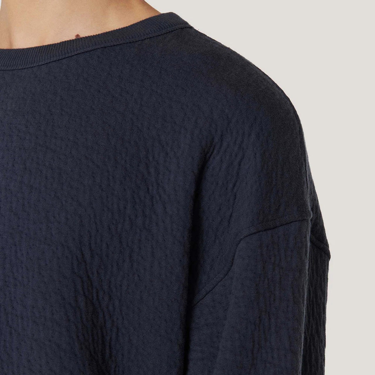 YMC Navy Fauss Sweatshirt
