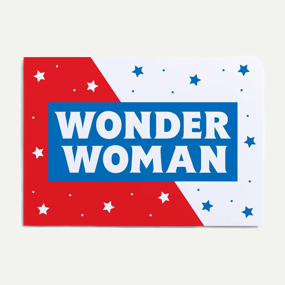 Crispin Finn Wonder Woman Greeting Card