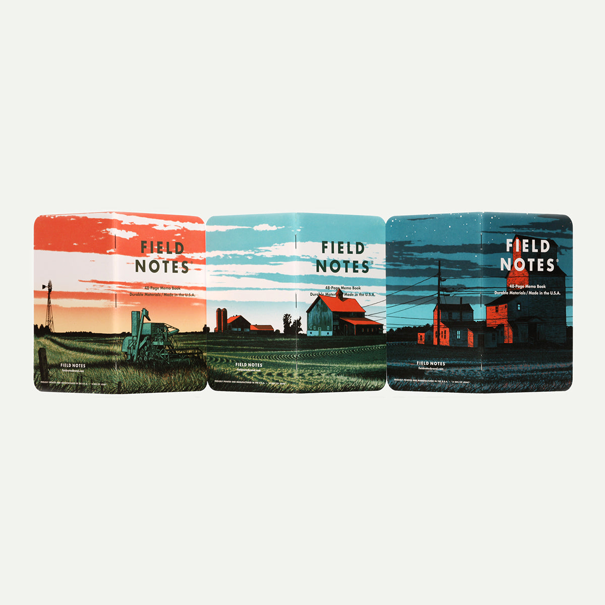 Field Notes Heartland 3-Pack Memo Books