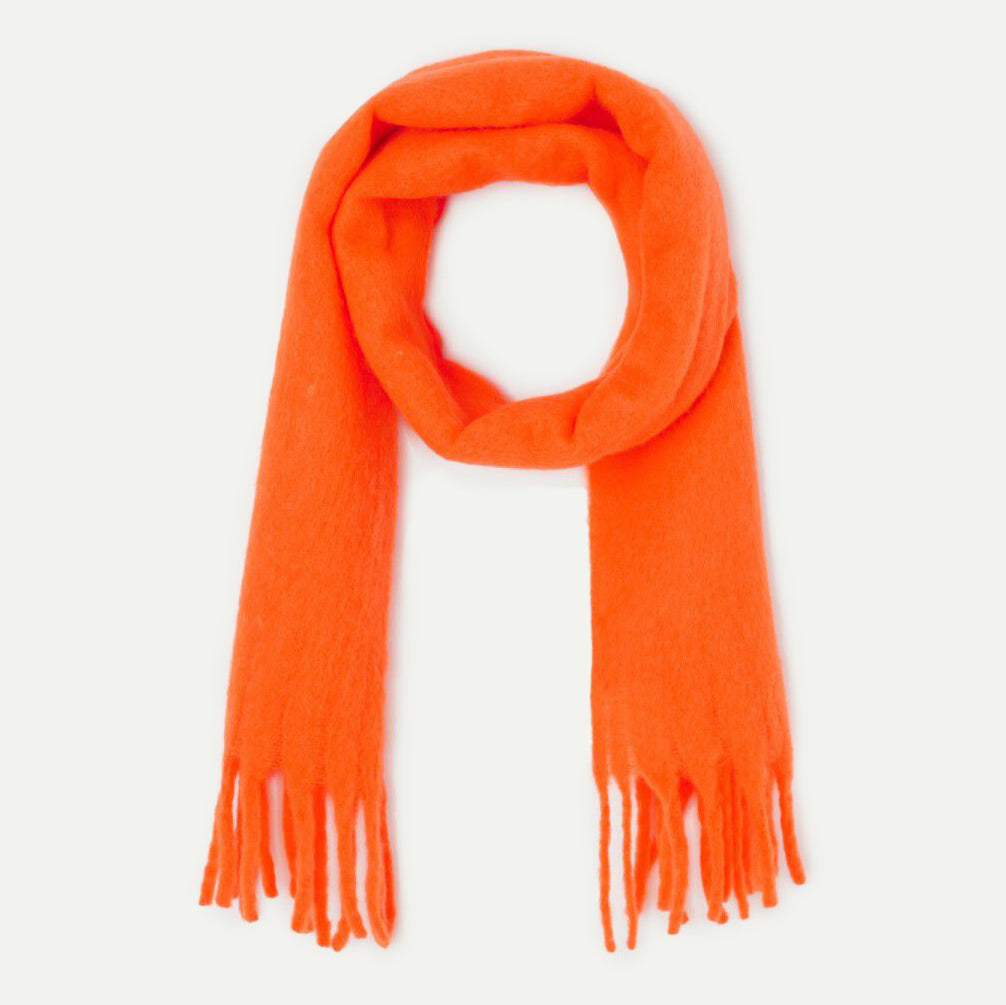 American Vintage Fluorescent Fire Zinaco Scarf