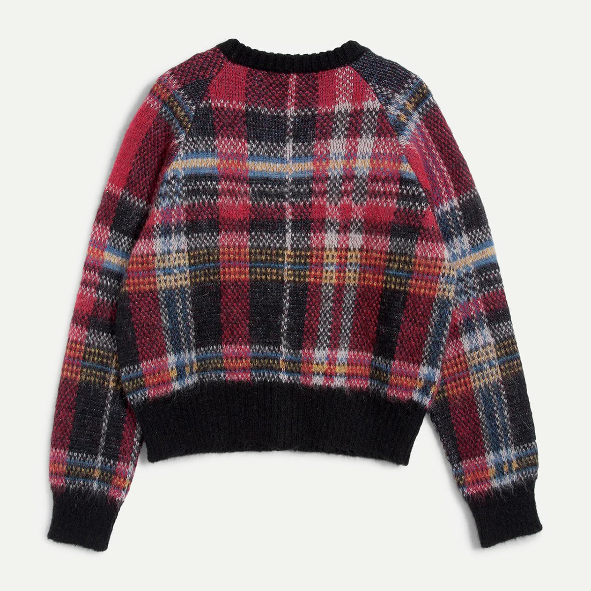 YMC Multi Tartan Foxtail Cardigan