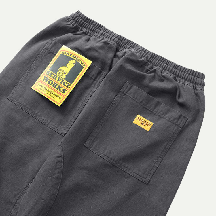 Service Works Grey Canvas Chef Pant