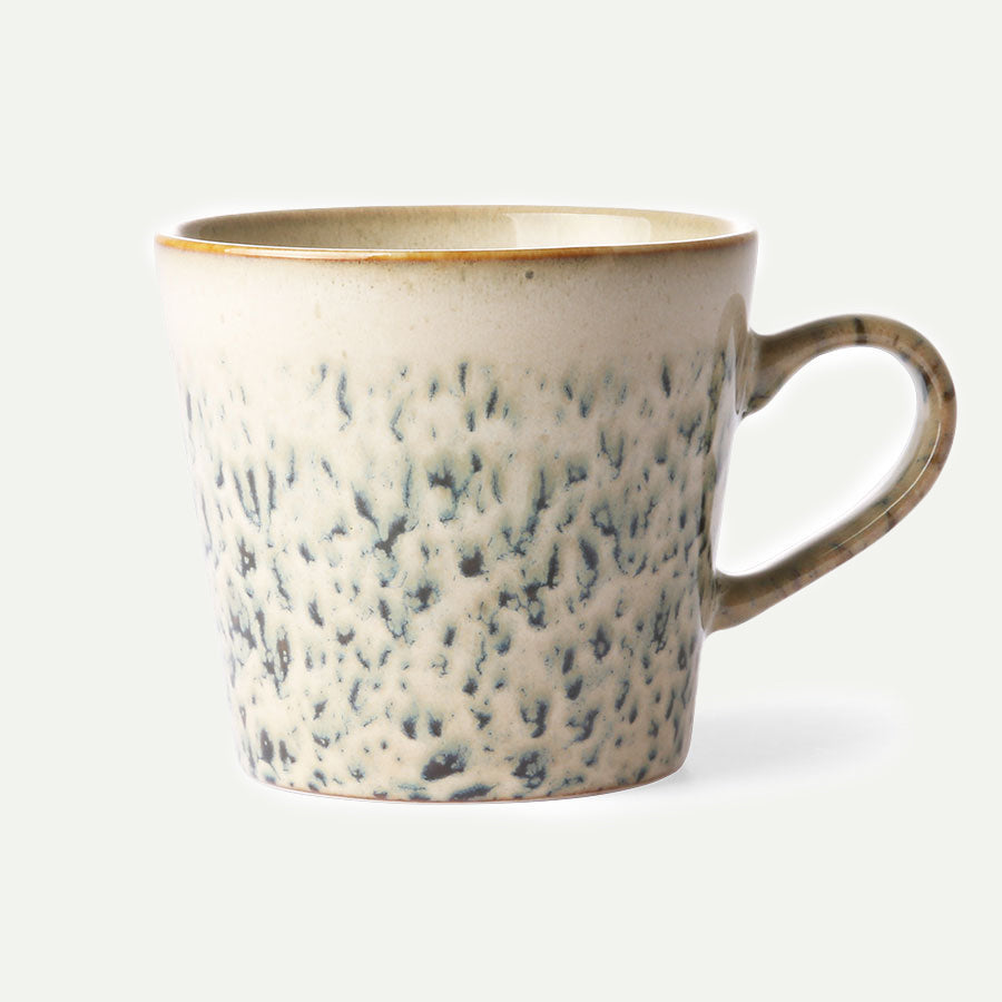 HKliving 70s Ceramics Hail Cappuccino Mug