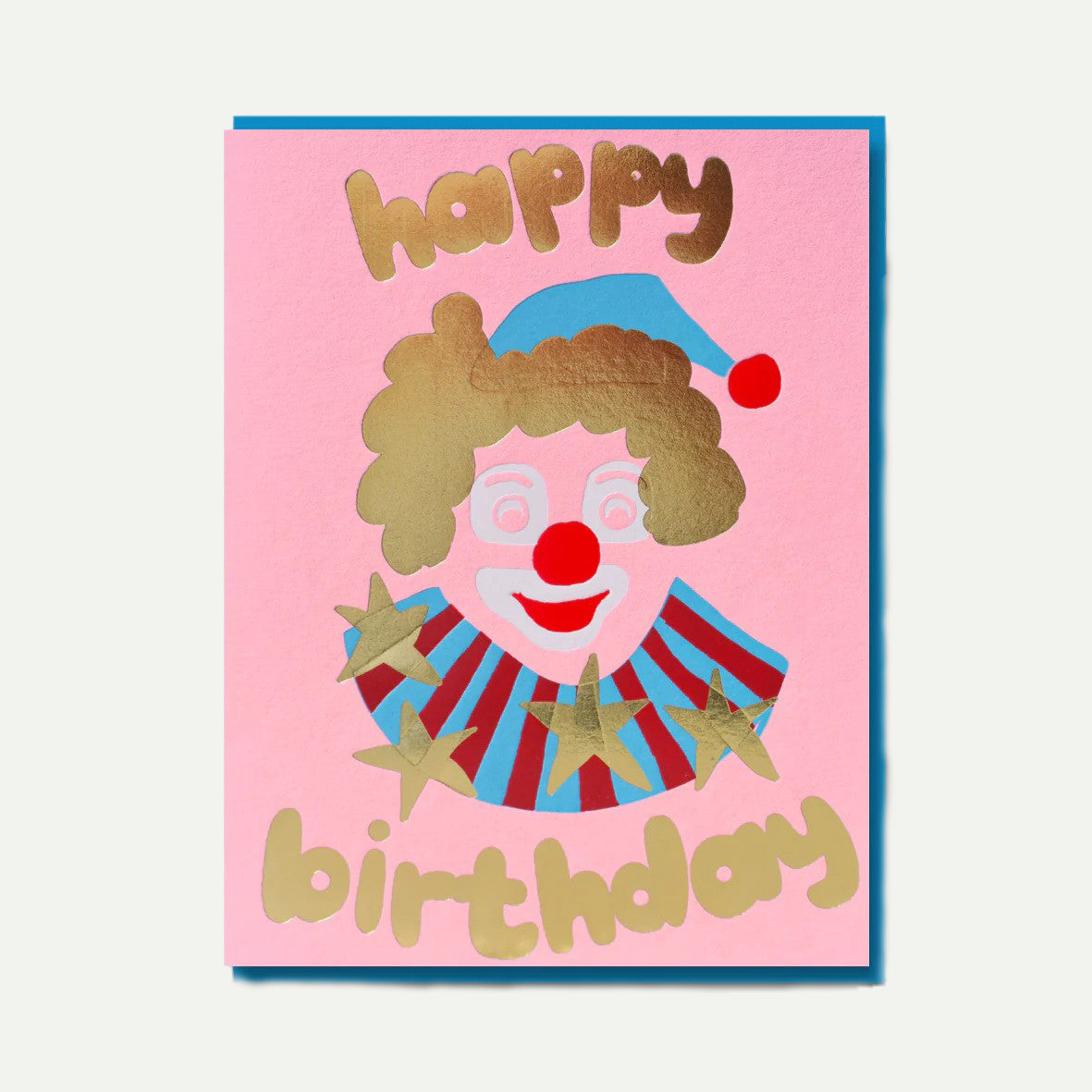 1973 Nice Clown Greeting Card