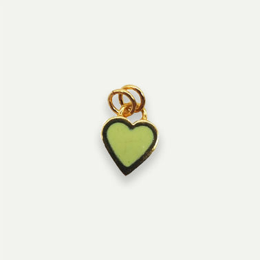 Sophie Harley Pistachio Classic Heart Charm