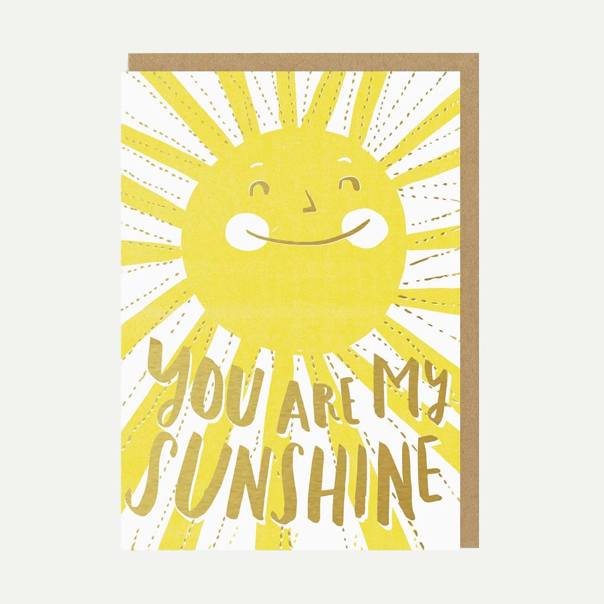 Ohh Deer You Are My Sunshine Greetings Card