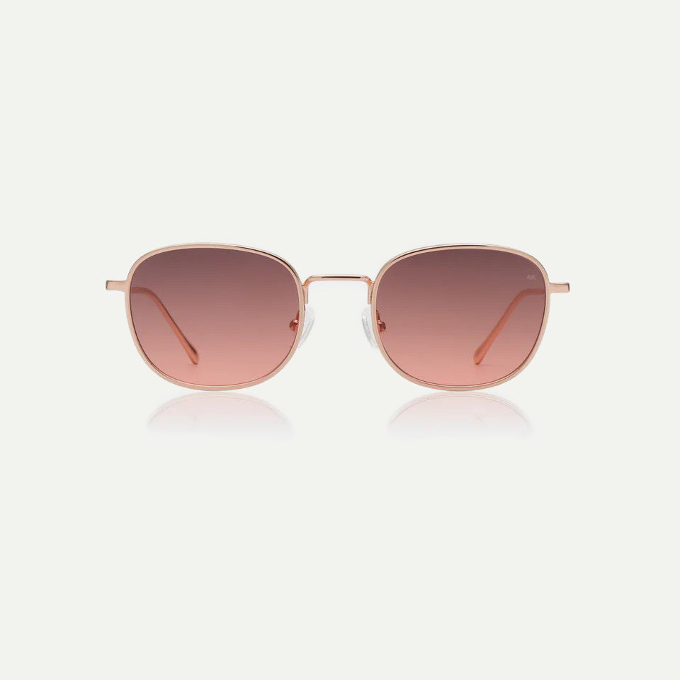 A.Kjaerbede Rose Gold Hello Sunglasses