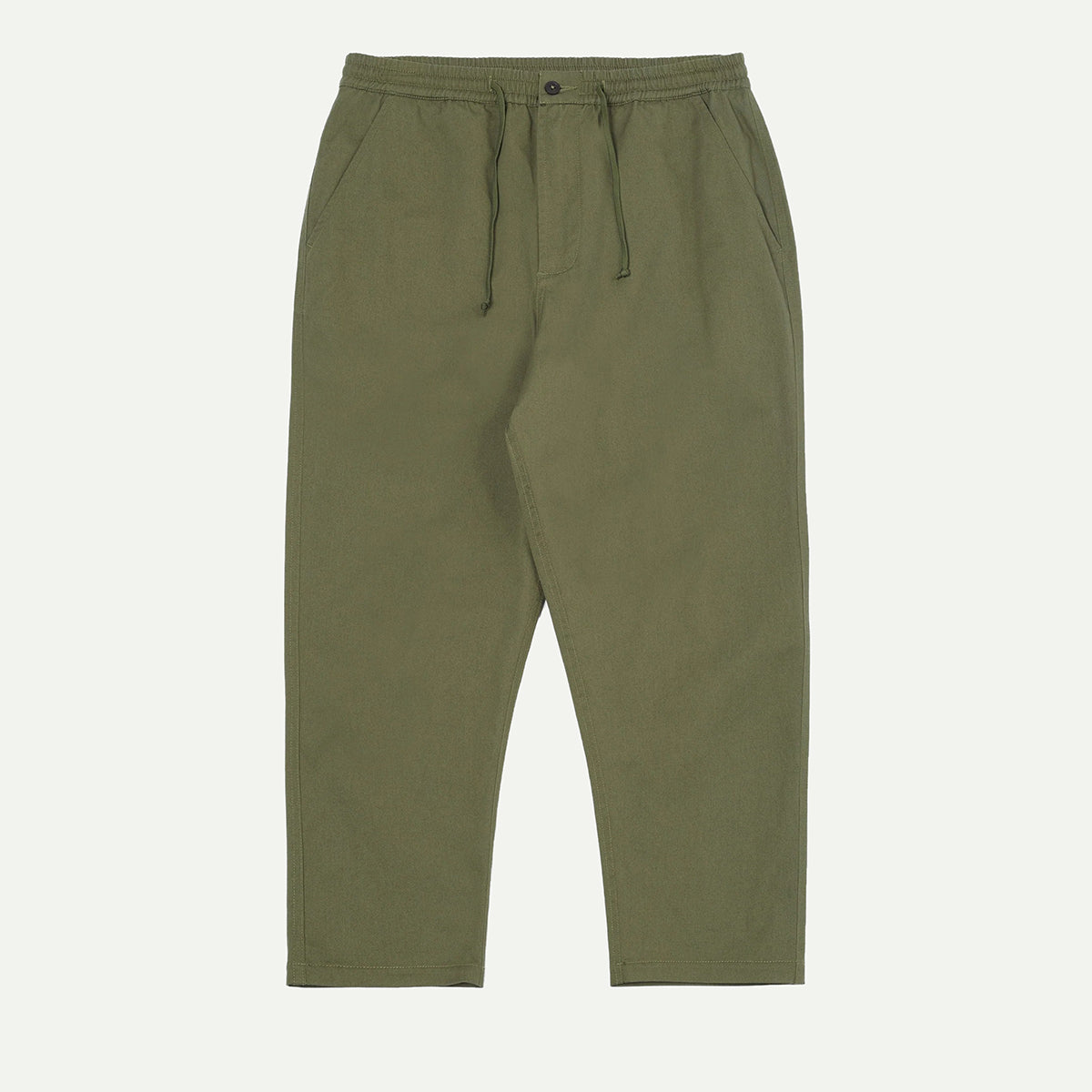 Universal Works Light Olive Twill Hi Water Trouser